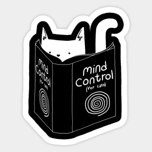 Mind Control for Cats Sticker